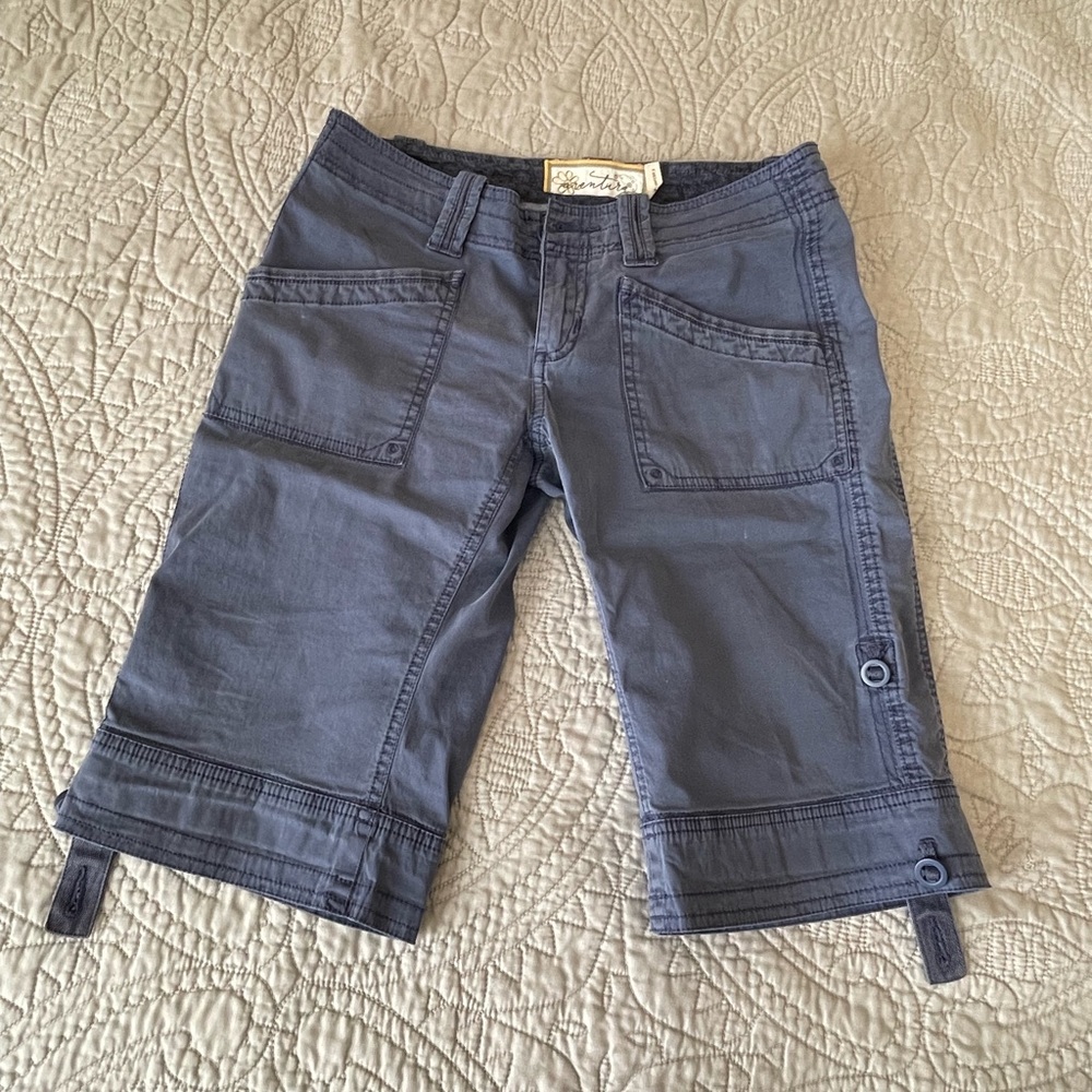 Aventura Arden V2 organic cotton shorts, dusty blue, 0
